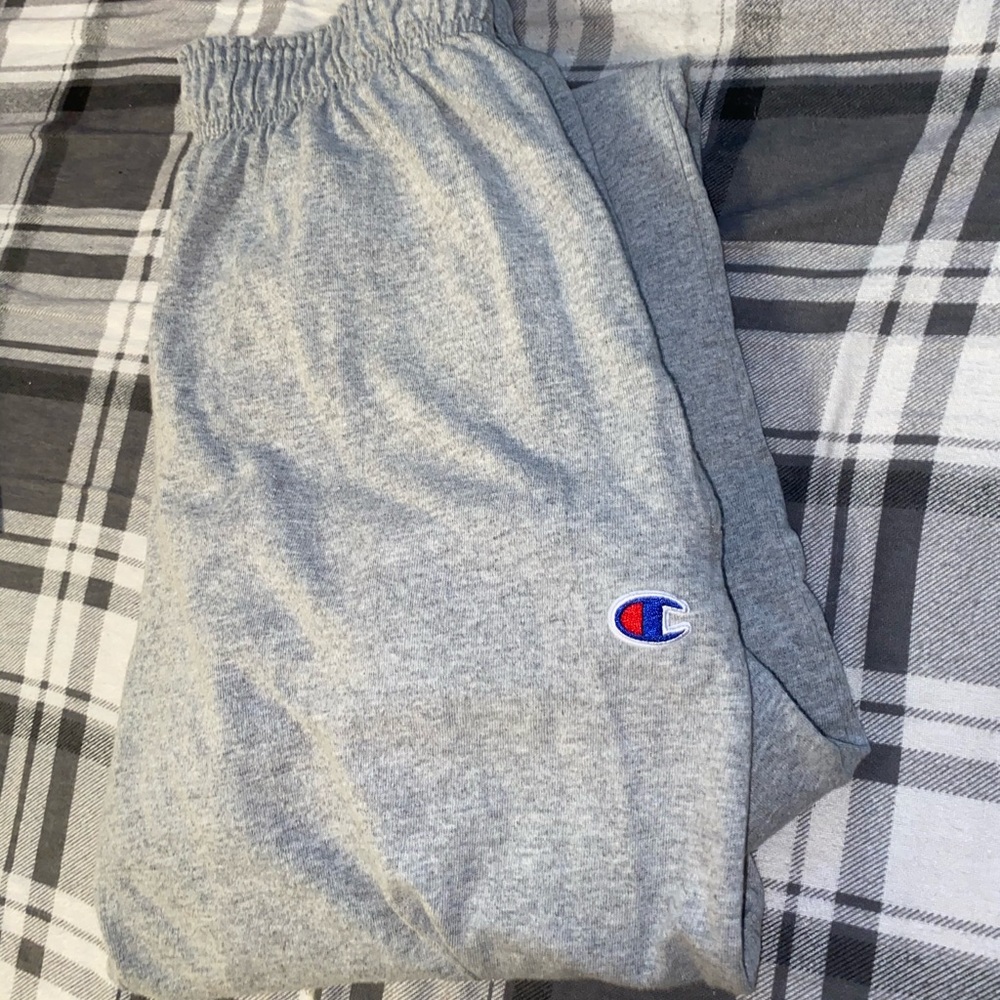 Grey champion sweatpants